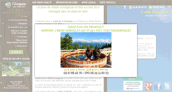 Desktop Screenshot of evasionaunaturel.com